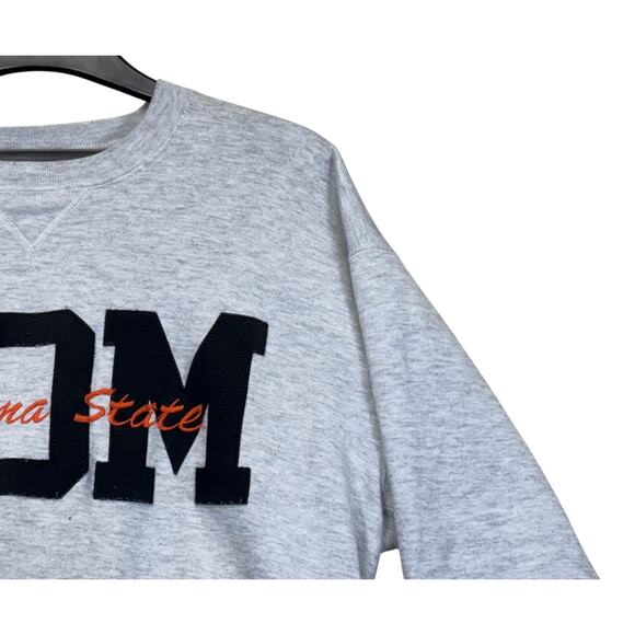 Vintage Russell Athletic Oklahoma State Mom Sweatshirt XXL Made USA Gray - Picture 14 of 15